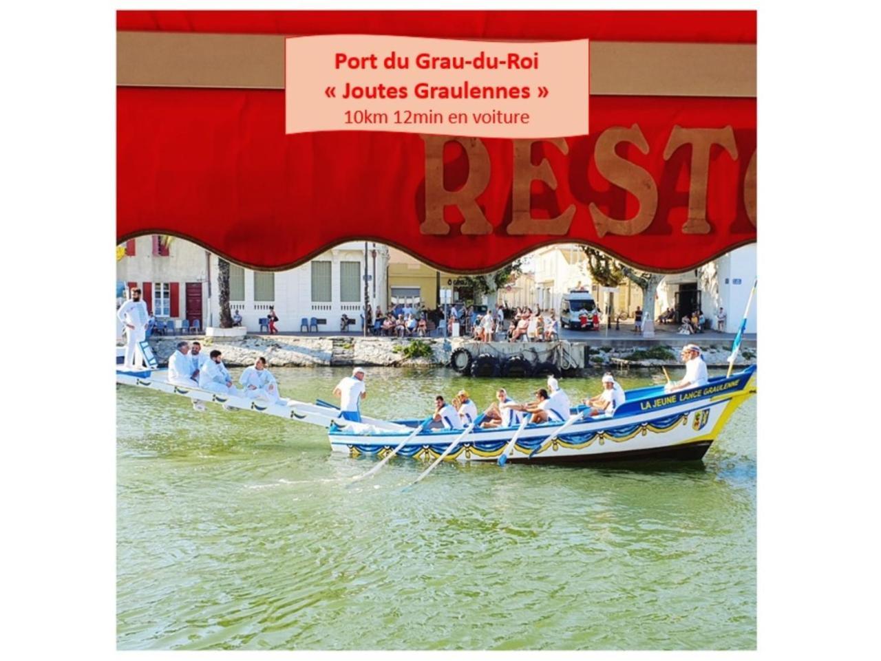 T2 Traversant Familial Cap Sud Parking Plages - Rossiconciergerie - Linge En Option La Grande-Motte Exterior foto