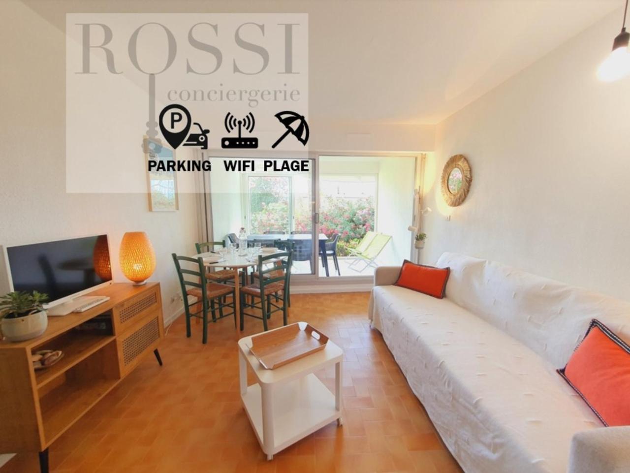 T2 Traversant Familial Cap Sud Parking Plages - Rossiconciergerie - Linge En Option La Grande-Motte Exterior foto