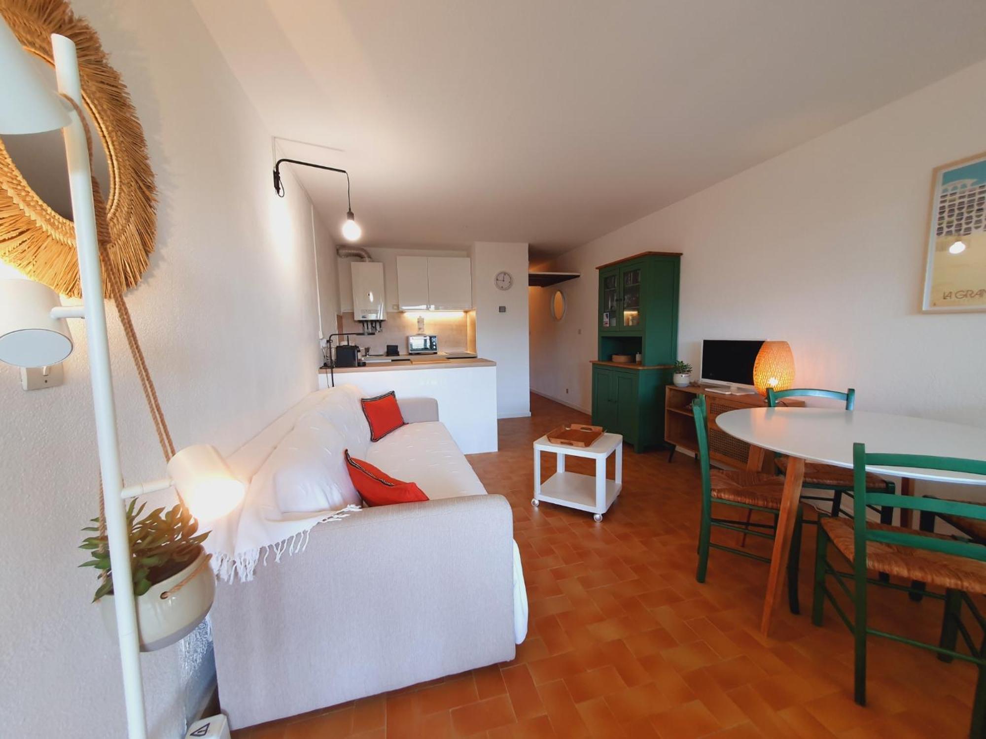 T2 Traversant Familial Cap Sud Parking Plages - Rossiconciergerie - Linge En Option La Grande-Motte Exterior foto